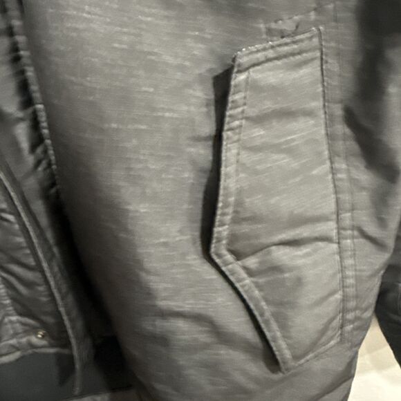 Hollister All Weather Jacket Women’s Size M Black Fleece Lined GUC - Picture 6 of 9